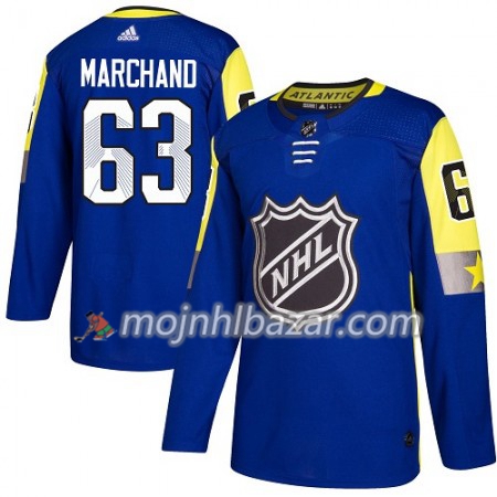 Dresovi Boston Bruins Brad Marchand 63 2018 NHL All-Star Atlantic Division Adidas Royal Plava Authentic - Muške